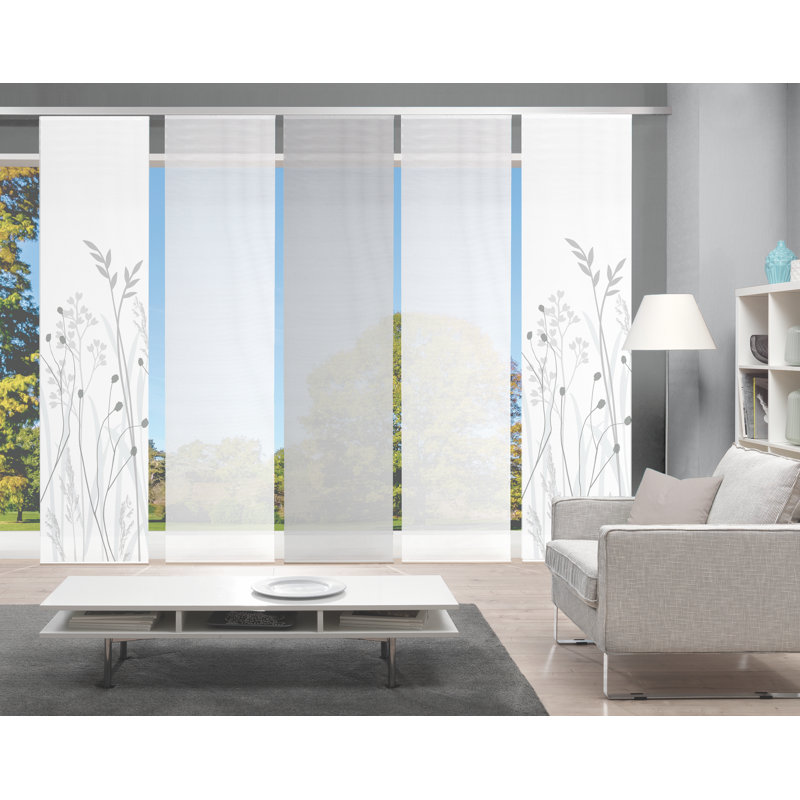 Peltier Track Insert Semi Sheer Sliding Panel