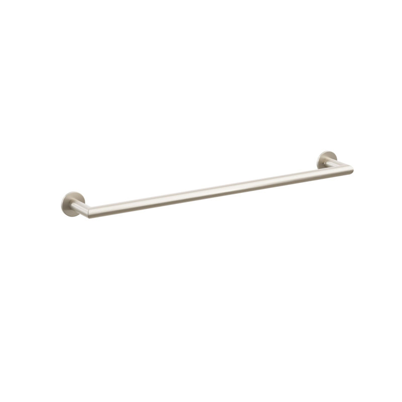 Porte-serviettes Emtek Modern Tubular Brass, H 2 po x l 26 po x P 3,25 po, Nickel satiné