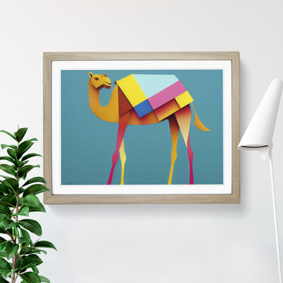 Stunning Camel Abstract - Single Picture Frame Print