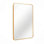 Metal Framed Rectangular Bathrrom Mirror For Wall
