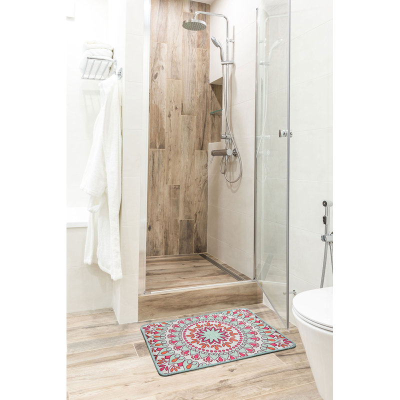 100% Micro Polyamide Non-Slip Bath Rug