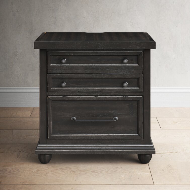 Mandel 2 Drawer Nightstand