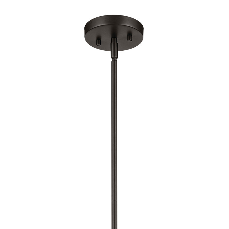 11" 1-Light Dome Pendant, Bronze