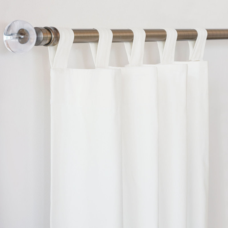 Junonia Room Darkening Curtain, Left, 48" W x 96" L