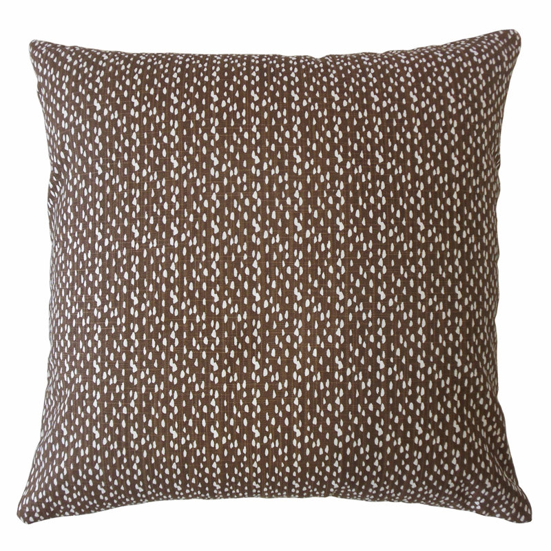 Oreiller en coton Xakery, 24 po x 24 po, Cancun