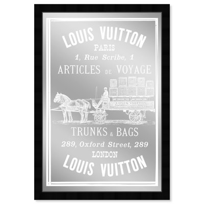 Articles De Voyage Mirror Print by Oliver Gal