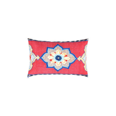 Turkish Fine Silk Style Pillow 16"x24"