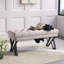 Maggielean Linen Upholstered Bench-1680323369
