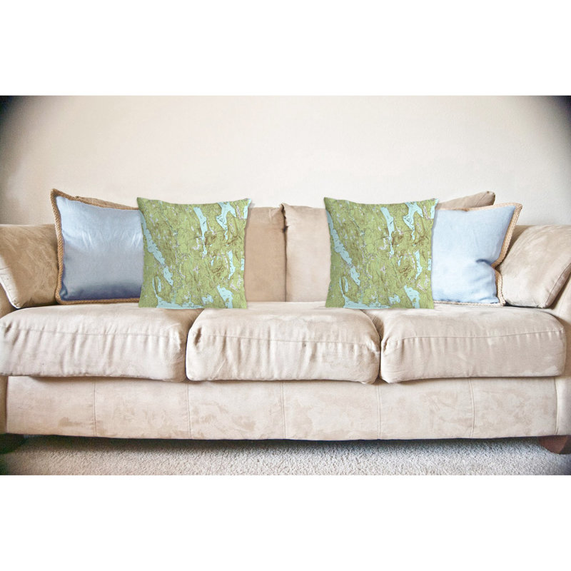 Coussin intérieur / extérieur Casco and Sebago Lake, Me