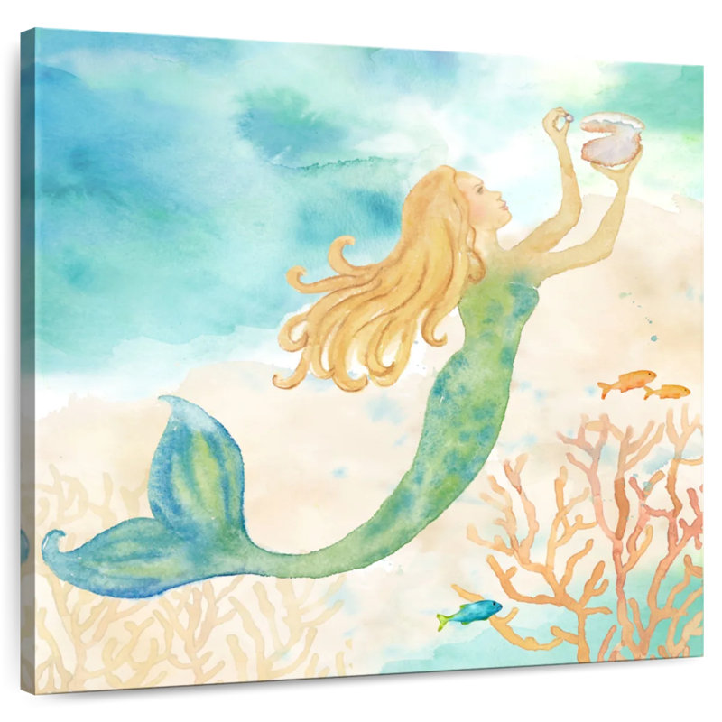Ashelle Sea Splash Mermaid I, H 33 po x l 33 po