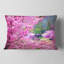 Fleurs de cerisier japonais - Coussin décoratif à imprimé floral-89812955-29879730