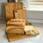 Ervine 3-Piece Bamboo Chopping Board Set