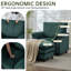 Fauteuil d'appoint surdimensionné avec repose-pieds-1164876913