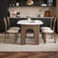 Table de salle à manger moderne de style minimaliste-1785448281