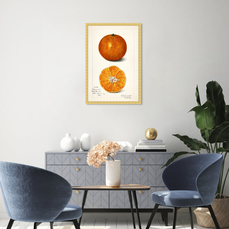 Nature morte par - reproduction de cadre photo, H 32 po x l 22 po, Or