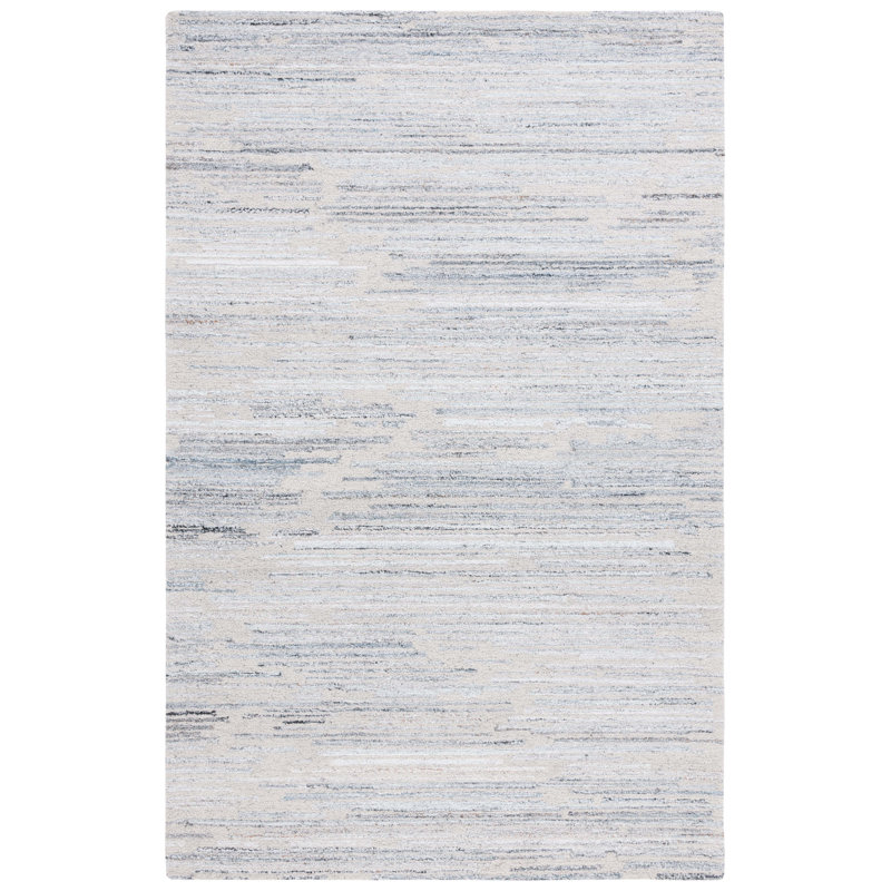 Quintyn Abstract Hand Tufted Performance Abstract Rug, Rectangle 3' x 5'