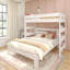 Lit superposé en L en bois massif avec bureau Doyle-813233472-813233480