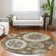 Premium Machine Washable Prisco Brown Rug