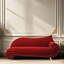Chaise longue élégante paresseuse rétro-107531375