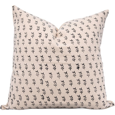  Housse de coussin en coton Floral