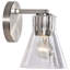 Meuble-lavabo 1 lumière Spruill - verre transparent-2078592901