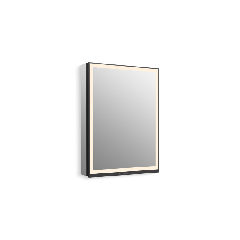 Collage 24 In. X 32 In. Lighted Medicine Cabinet Left-Hinged, Left Hinged
