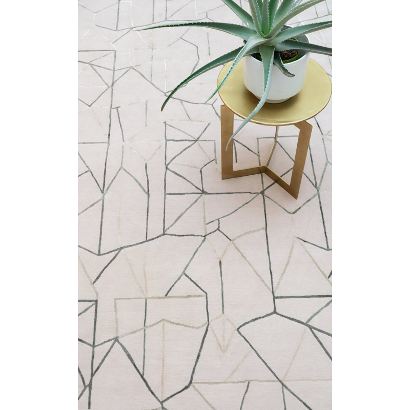 Kelly Wearstler Tetras Area Rug, Rectangle 5' x 7'6"