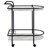 Marble Serving Cart With Wine Rack