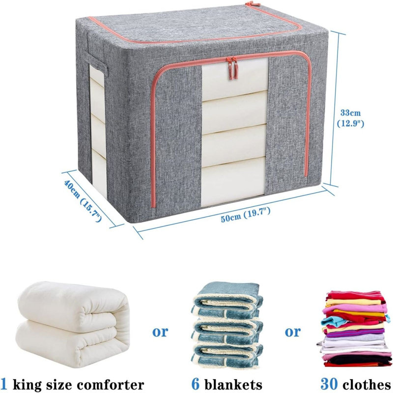 Ktwo Underbed Storage, Gray