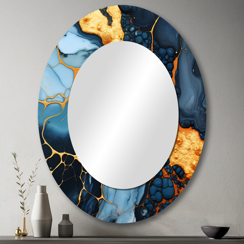 Miroir mural Lava Marble Art, 43 po x 33 po