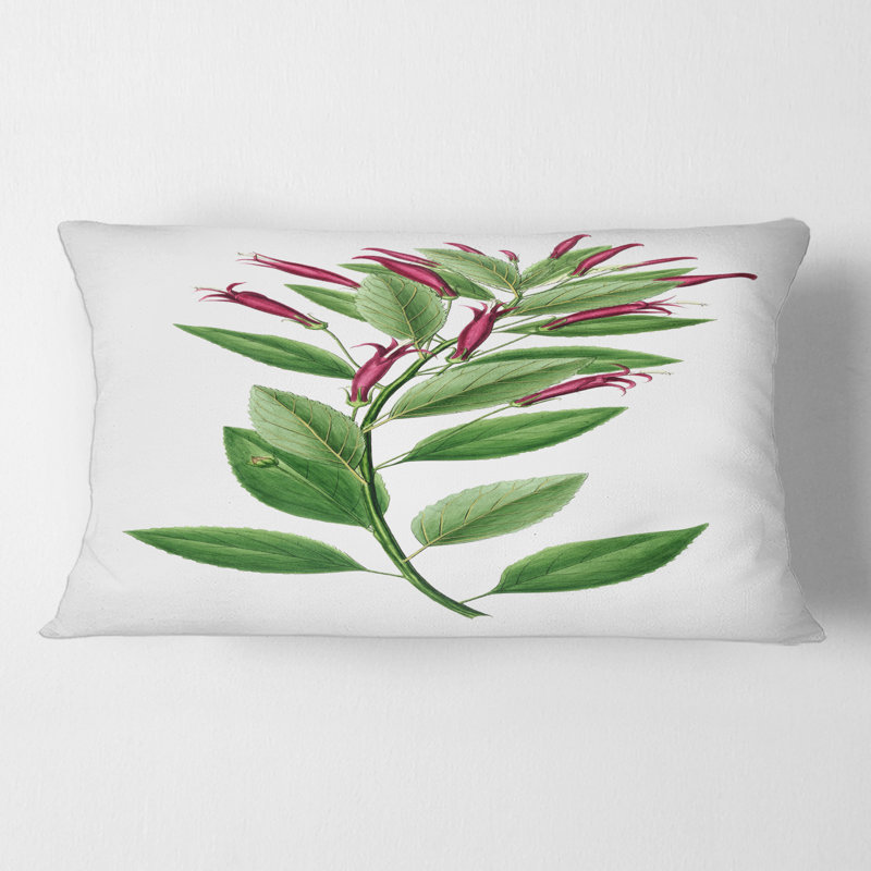 Floral Throw Pillow