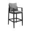 Tabouret de comptoir et de bar avec coussin Gerri-66603316