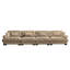 Canapé modulaire en velours surdimensionné Comfort-604043857