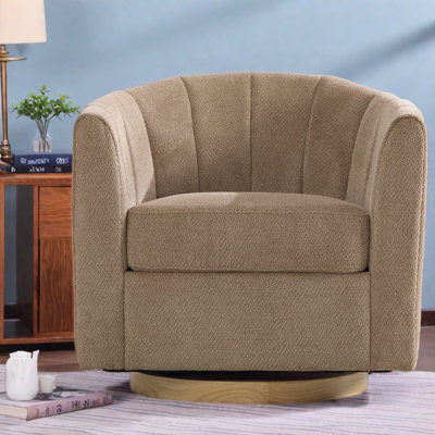Chaises d'appoint pivotantes avec rangement, siège de maison moderne en bois de chenille