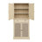 Four-Door Cabinet With Adjustable Inner Shelves-1442993378