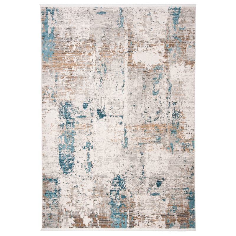 Margit Abstract Hand Woven Area Rug, Rectangle 122 x 183 cm