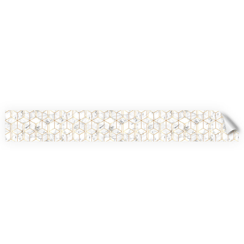 Gibbons 60cm W x 450cm L PVC Peel and Stick Panel