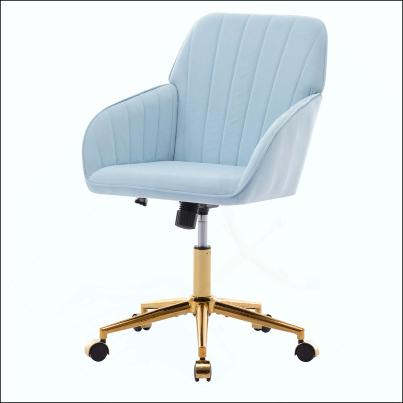 Fauteuil de bureau réglable, chambre à coucher à domicile, fauteuil pivotant ergonomique, siège à dossier, confortable pour les longues séances