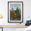 Portrait of a Woman by Henri Rousseau - Framed Print-62759686-62759689