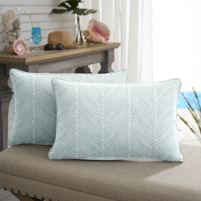 Ensemble de deux coussins lombaires Griffen Snowy