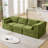 106” Compression Folding Convertible Sleeper Sofa Bed-658417595