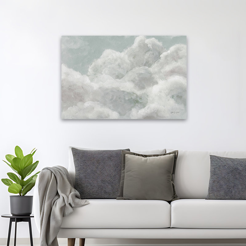 Nuage abstrait - Rêver dans les nuages, H 32 po x l 48 po