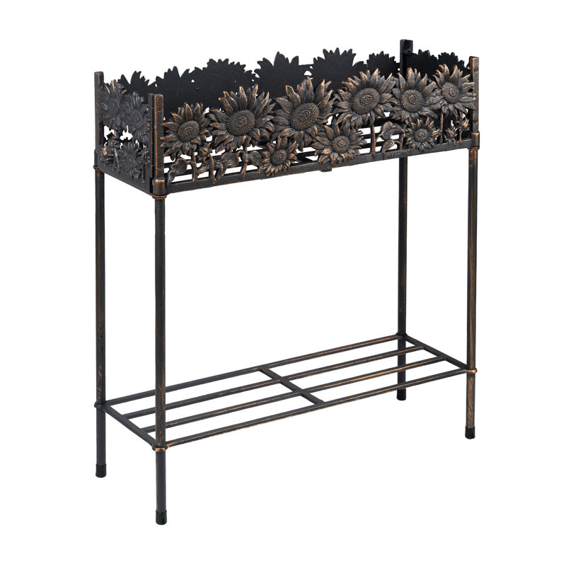 Crisol Metal Elevated Planter