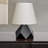 White Linen Empire Lamp Shade