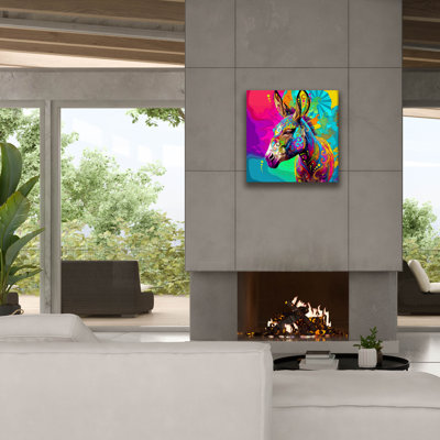 «Donk» par Dean Russo, art mural sur toile
