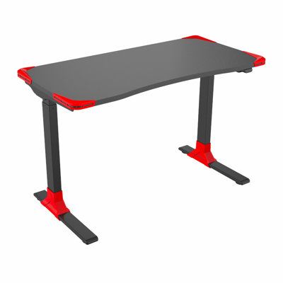 Inbox Zero Manja 47.2'' W Height Adjustable Rectangle Standing Desk