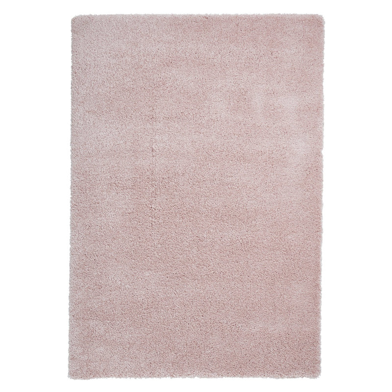Machine Woven Pink Rug, Rectangle 160 x 220cm