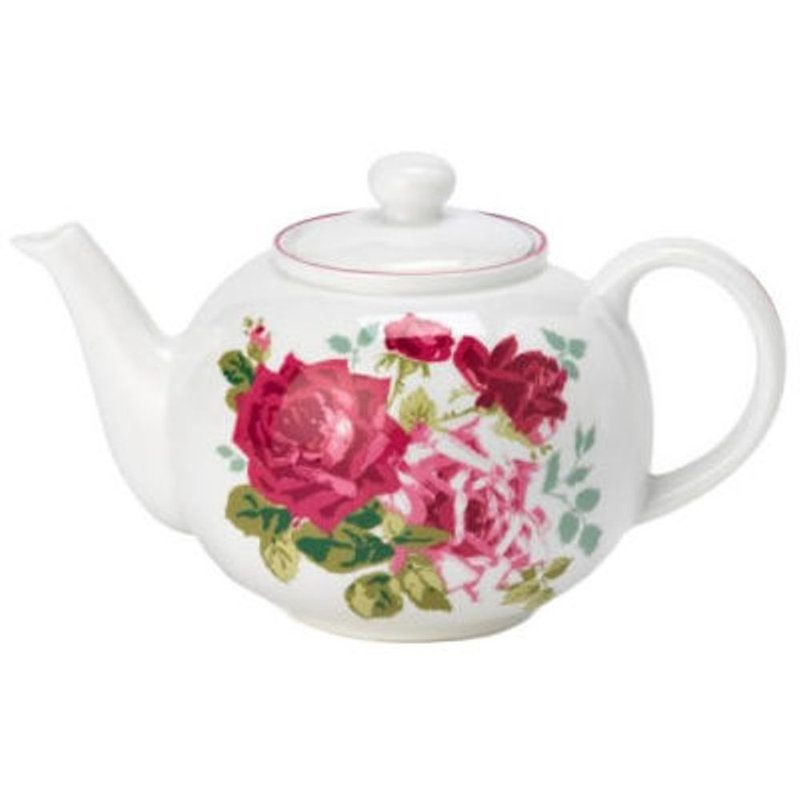 Red Barrel Studio® 33oz. Floral Teapot