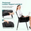 Stackable Faux Leather Seat Waiting Room Chair with Metal Frame