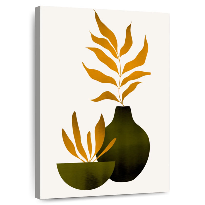 Harnek fleurs d'automne I, H 12 po x l 8 po